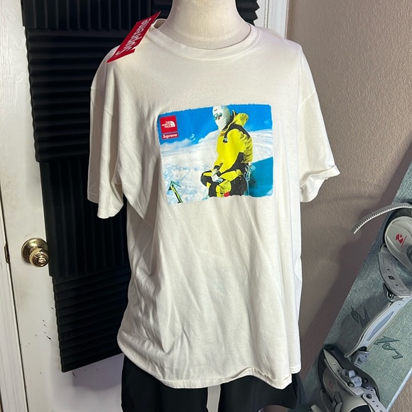 SUPREME X NORTHFACE authentic Mount Everest shirt - Picture 1 of 6